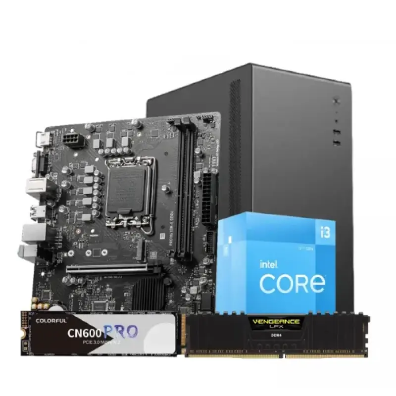 Intel Core i3-12100 12th Gen Budget Desktop PC